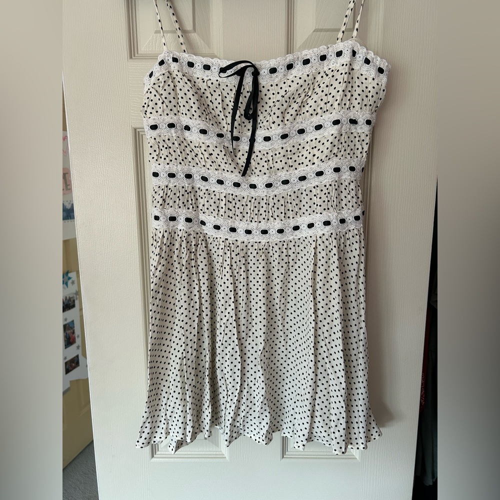 Polka Dot Spaghetti Strap Dress